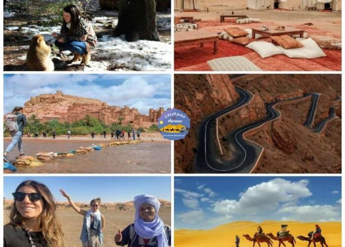 3 Day Fes to Marrakech Desert Tour | best 3 days desert trip